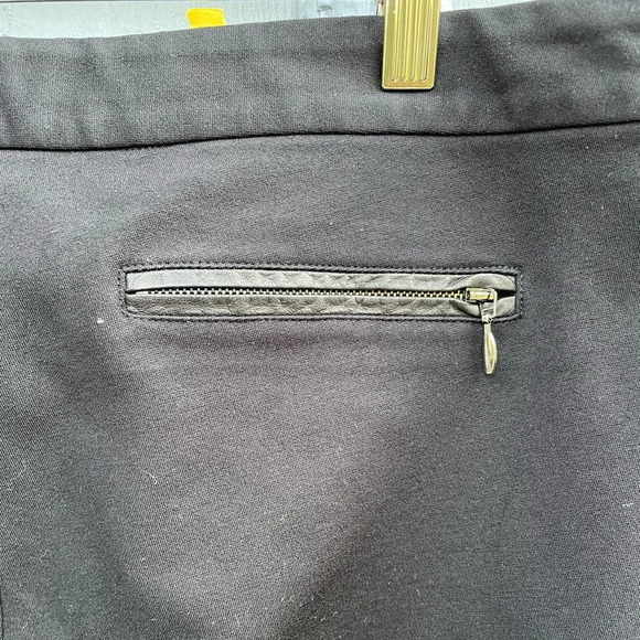 Paige Black Straight Leg Los Feliz Ankle Pant,  size 32 - Picture 7 of 14